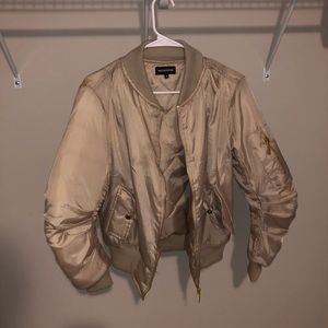 PLT bomber jacket in tan